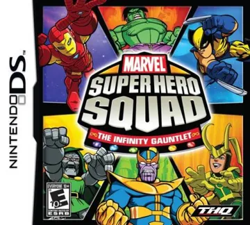 Marvel Super Hero Squad - The Infinity Gauntlet (USA) (En,Fr) box cover front